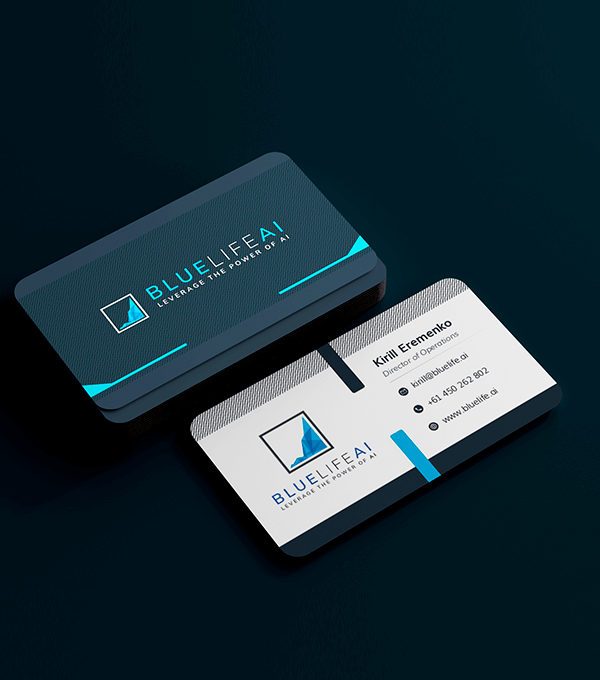 BlueLife Ai Business Card